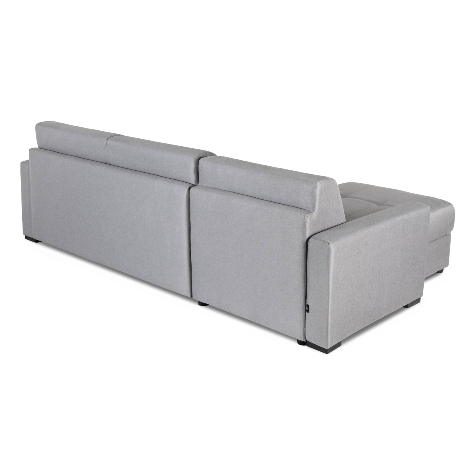 Canapé d'angle réversible convertible gris