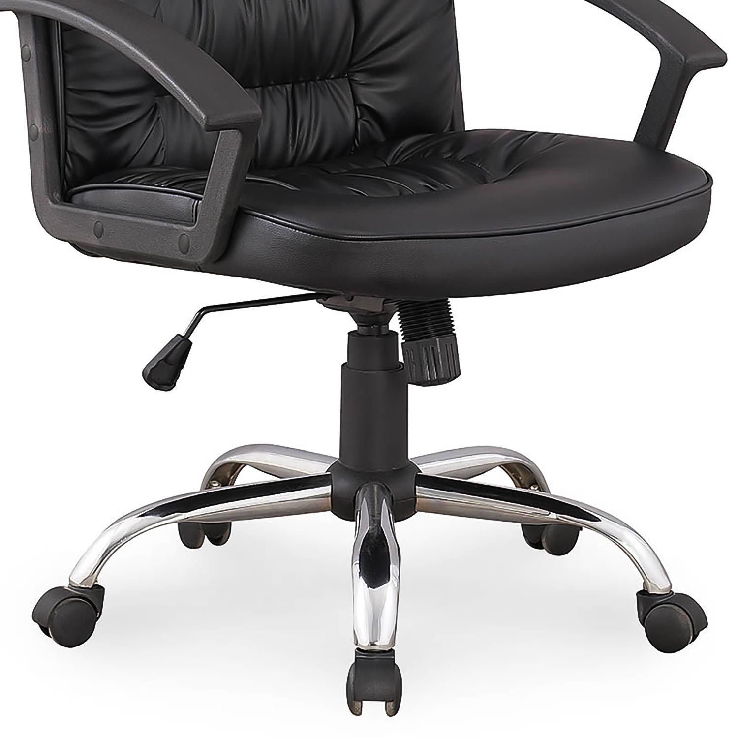 Fauteuil De Bureau Noir - Générique - Occasion - Dimensions 119x68x65cm