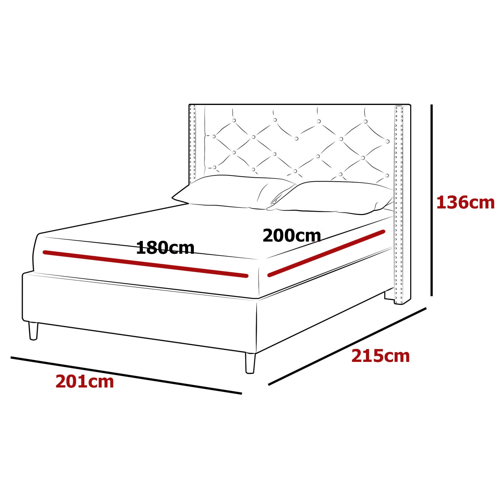 Quelle taille de couette pour un lit 180x200 ?
