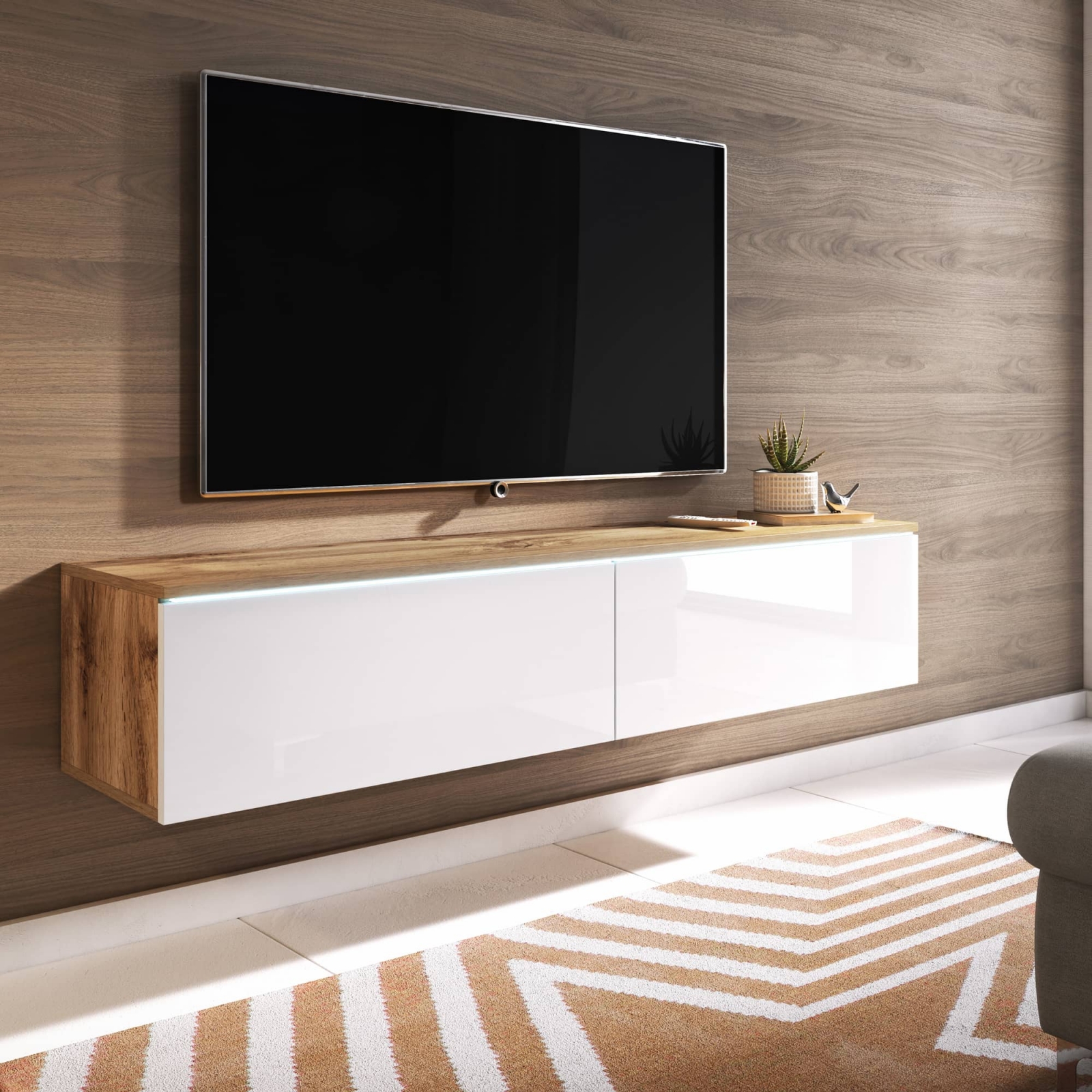 meuble tv led, meuble tv modulable, meuble tv moderne, meuble de  télévision, meuble tv, meubles…