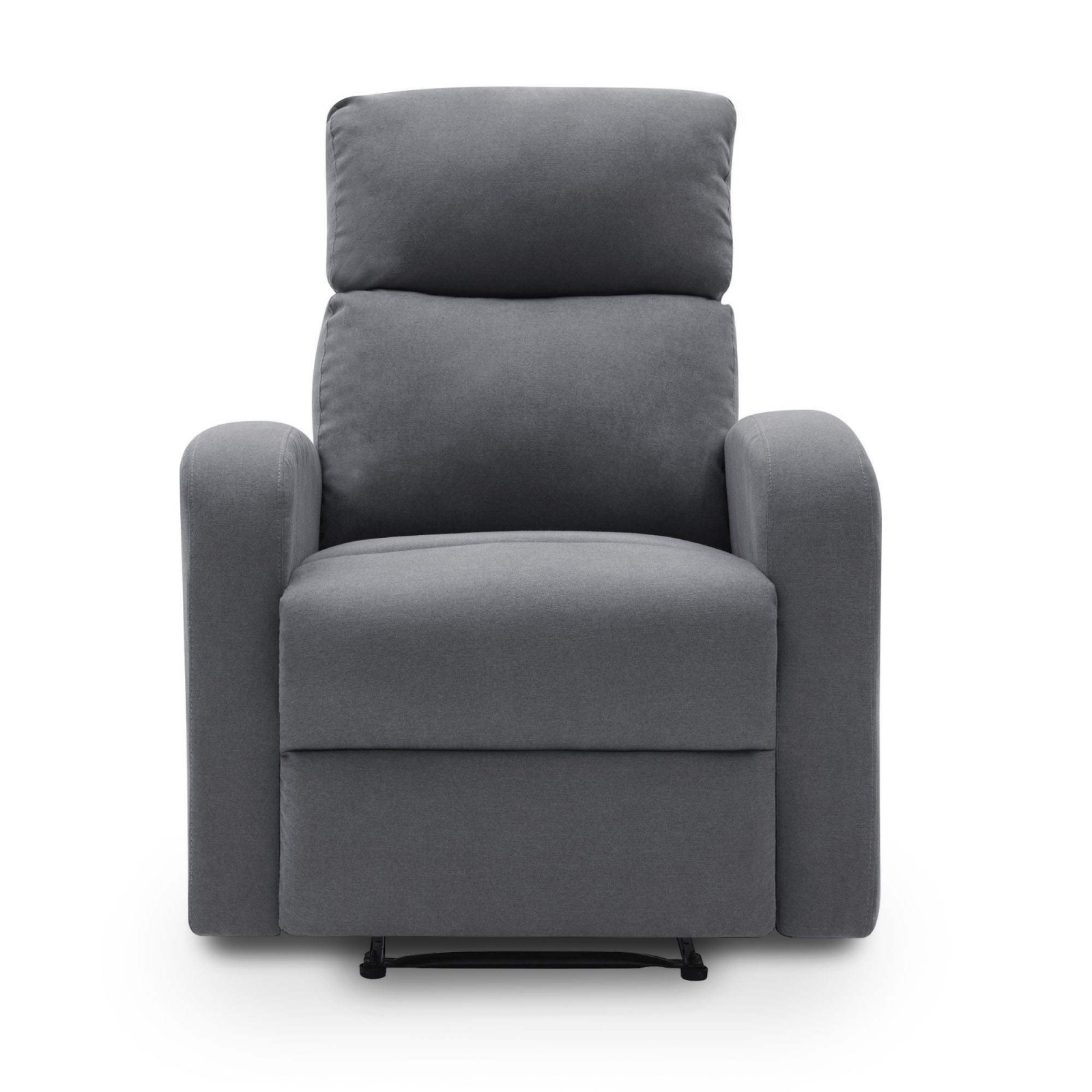 Fauteuil en tissu gris relax