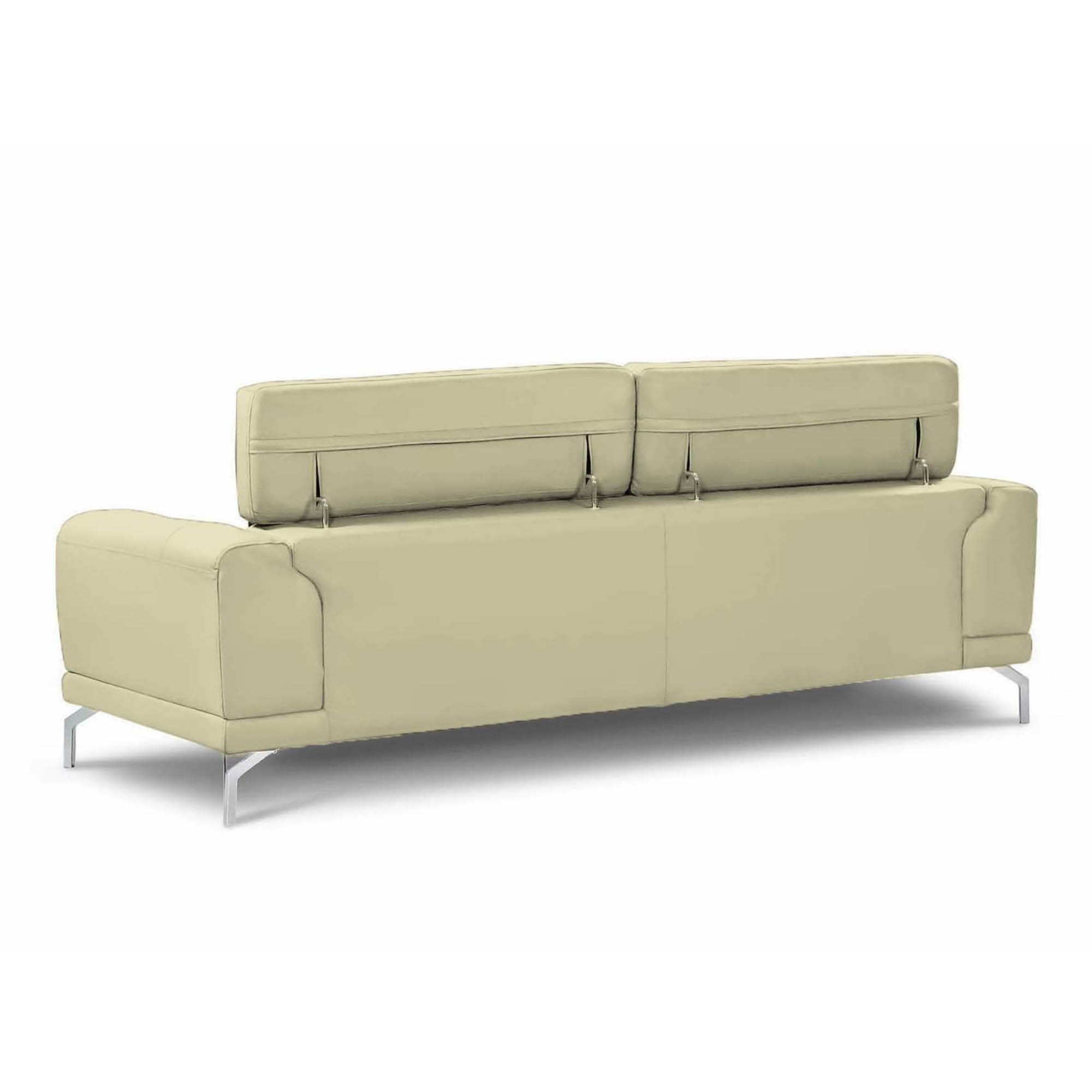 Canapé design beige 3 places