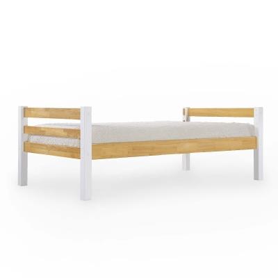 Lit superposé séparable en bois blanc 90 x 190 cm