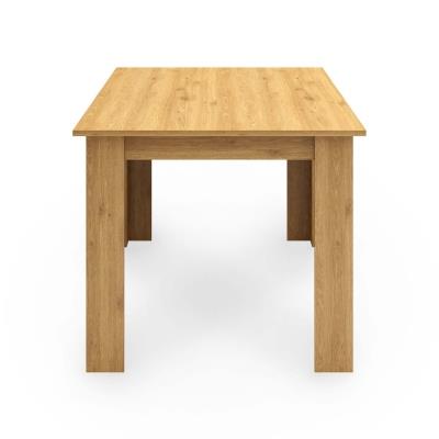 Table à manger scandinave en bois couleur chêne