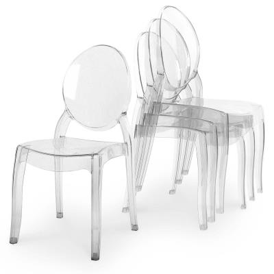 Chaise plexiglas - Réf.: FLxHCH 262,00 € FLxHCH Chaises transparentes  tabourets et fauteuils