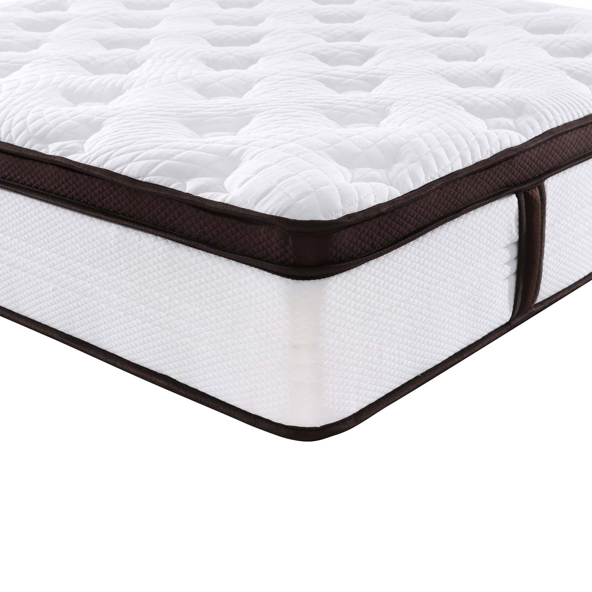 Matelas hybride mousse et ressorts ensachés 140x190 cm