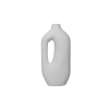 Vase en céramique beige H28.5 cm
