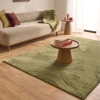 Tapis en tissu doux vert - 160x230 cm