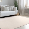 Tapis en tissu doux taupe clair - 160x230 cm