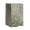 Table d'appoint en marbre d'ing&eacute;nierie vert
