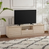 Meuble TV 3 portes 1 niche beige