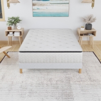 Matelas ressorts ensachés 140x190 cm épaisseur 28 cm