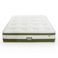 Matelas hybride 180 x 200 épaisseur 30 cm mémoire de forme et ressorts ensachés