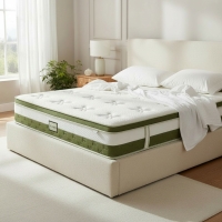 Matelas hybride 180 x 200 &eacute;paisseur 30 cm m&eacute;moire de forme et ressorts ensach&eacute;s