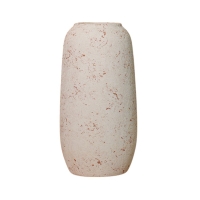 Vase en céramique beige H32 cm