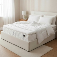 Matelas hybride gel m&eacute;moire de forme 180x200 cm &eacute;paisseur 31 cm