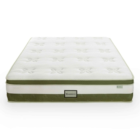 Matelas hybride 140 x 190 épaisseur 30 cm mémoire de forme et ressorts ensachés