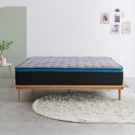 Matelas ressorts ensachés et mémoire de forme 140x190 cm
