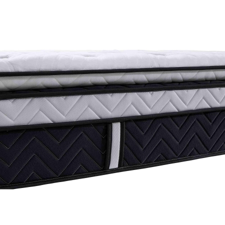Matelas hybride mémoire de forme aux ressorts ensachés 140 x 190 cm 35 cm