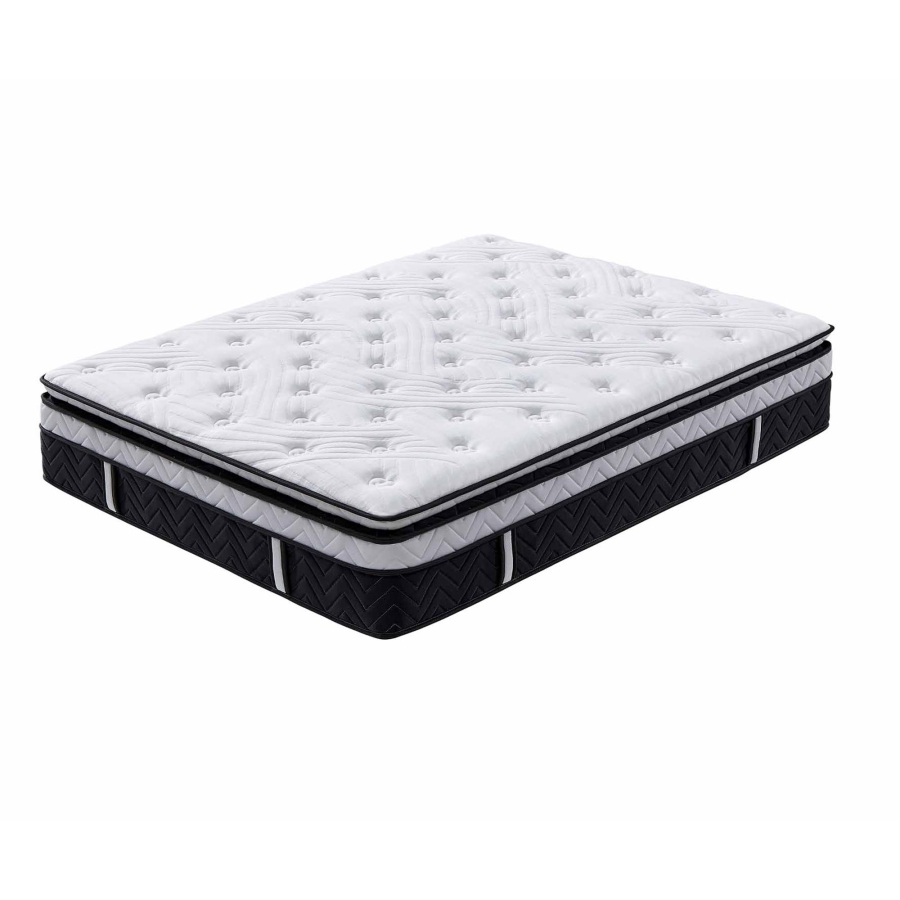 Matelas hybride mémoire de forme aux ressort ensachés 160 x 200 cm épaisseur 35 cm